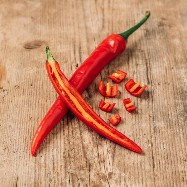 Cayenne Chili (Capsicum annuum) Bio Samen